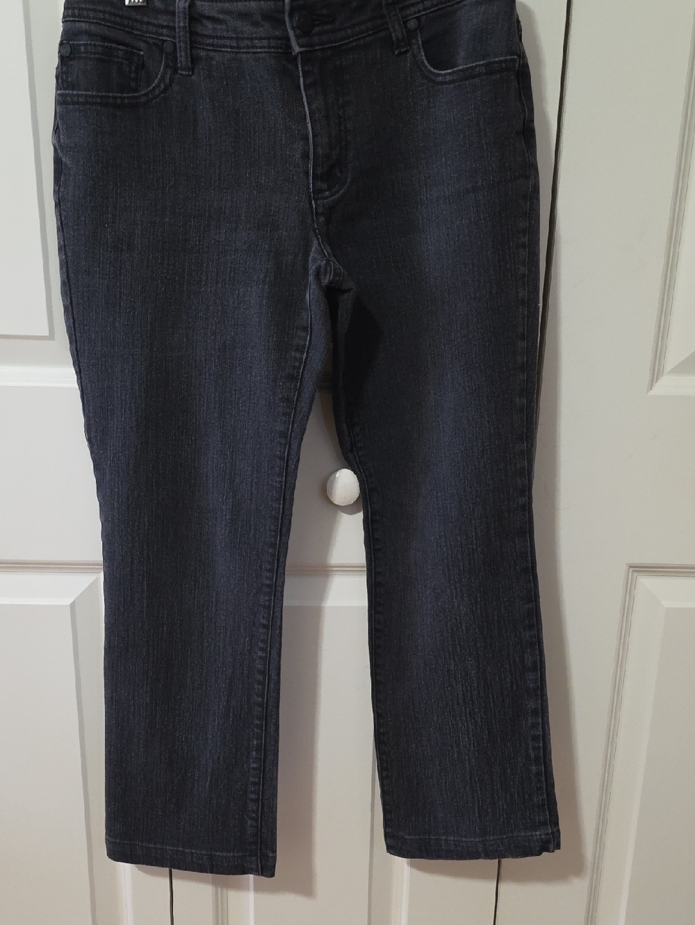 Women’s Dark Gray Straight Leg Jeans